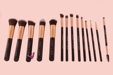 Load image into Gallery viewer, 14 pc Makeup brush set
